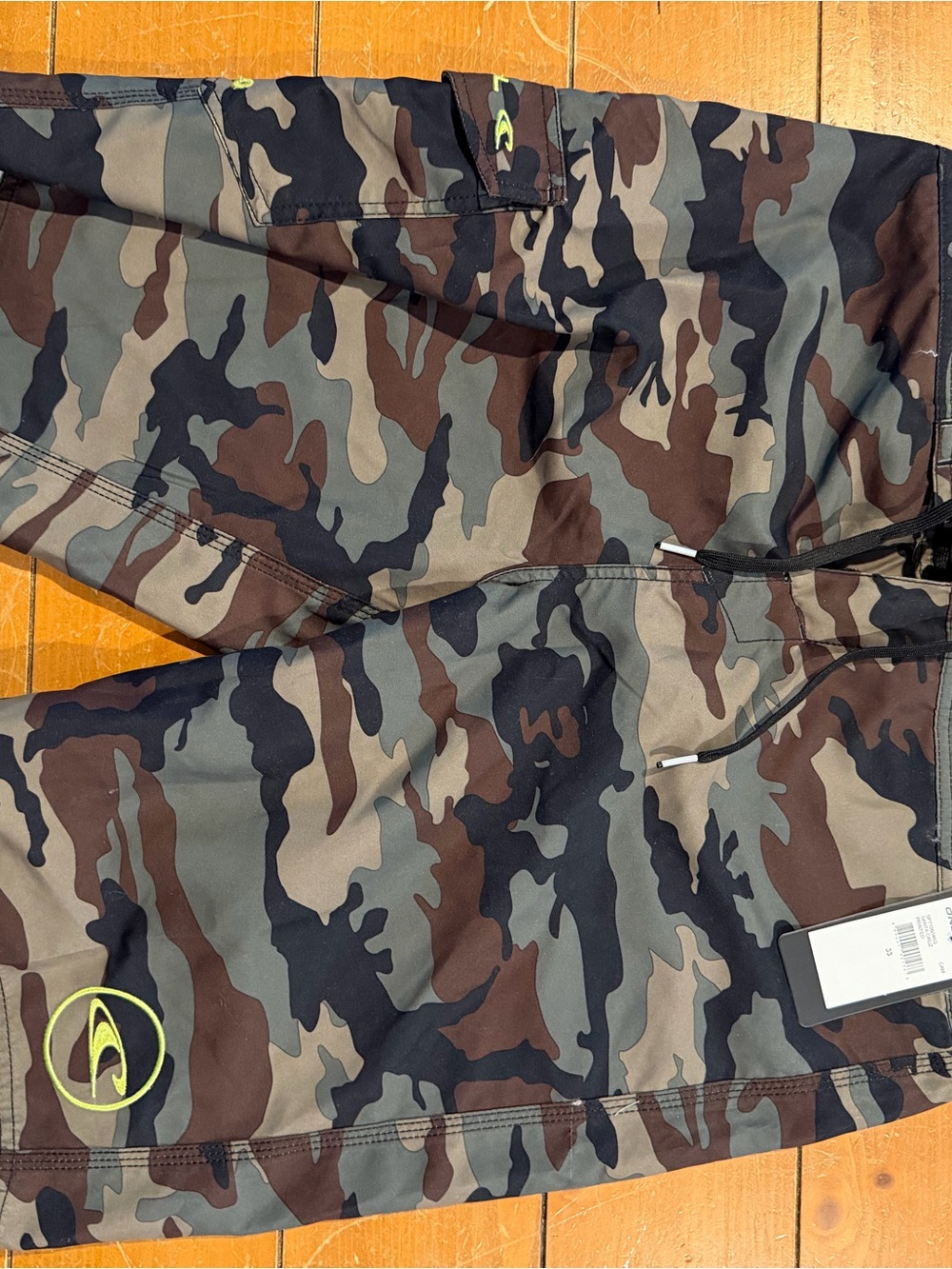 O'Neill Men's Camouflage Field Jacket in Green, Brown & Black